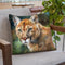 Cougar Cat Throw Pillow By David Stribbling