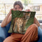 Cougar Cub Throw Pillow By David Stribbling