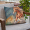 Dancing Horse Throw Pillow By David Stribbling