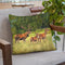 Deer Family Throw Pillow By David Stribbling