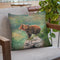 European Brown Bear Throw Pillow By David Stribbling