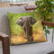 Elephant I Throw Pillow By David Stribbling