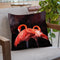 Flamingos Throw Pillow By David Stribbling
