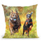 Full Of Life Throw Pillow By David Stribbling