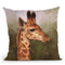 Giraffe Throw Pillow By David Stribbling