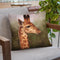 Giraffe Throw Pillow By David Stribbling