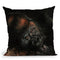 Gorilla I Throw Pillow By David Stribbling