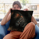 Gorilla I Throw Pillow By David Stribbling