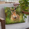 Hare I Throw Pillow By David Stribbling