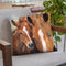 Horse And Foal Throw Pillow By David Stribbling