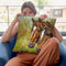 Horses Throw Pillow By David Stribbling