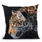 Jaguar Portrait Throw Pillow By David Stribbling