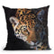 Jaguar Portrait I Throw Pillow By David Stribbling