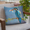Kingfisher I Throw Pillow By David Stribbling