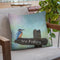 Kingfisher No Fishing Throw Pillow By David Stribbling
