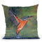 Kingfisher Iii Throw Pillow By David Stribbling