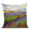 Lavender Field Throw Pillow By David Stribbling