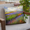 Lavender Field Throw Pillow By David Stribbling