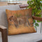 Leopard In The African Bush Throw Pillow By David Stribbling