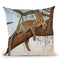 Leopard On A Tree Throw Pillow By David Stribbling