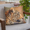 Leopard Profile I Throw Pillow By David Stribbling