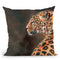 Leopard Profile Iii Throw Pillow By David Stribbling