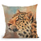 Leopard Study Iii Throw Pillow By David Stribbling
