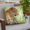 Leopard Tree Throw Pillow By David Stribbling