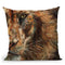 Lion Half Face Throw Pillow By David Stribbling