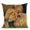 Lion Love Throw Pillow By David Stribbling