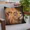 Lion Ii Throw Pillow By David Stribbling