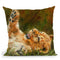 Lionb Cub Throw Pillow By David Stribbling