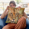 Lioness And Cub Throw Pillow By David Stribbling