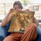 Lioness Ii Throw Pillow By David Stribbling