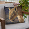 Lioness South Luangwa Throw Pillow By David Stribbling