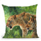 Lionesses Throw Pillow By David Stribbling
