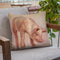 Little Pig Throw Pillow By David Stribbling