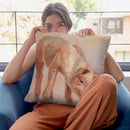 Little Pig Throw Pillow By David Stribbling