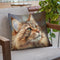 Maincoon Throw Pillow By David Stribbling
