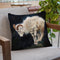 Mountain Goat Throw Pillow By David Stribbling