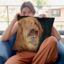 Orangutan Throw Pillow By David Stribbling
