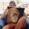 Orangutan Throw Pillow By David Stribbling