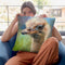 Ostrich Throw Pillow By David Stribbling