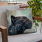 Panther Throw Pillow By David Stribbling