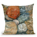 Pebbles Throw Pillow By David Stribbling