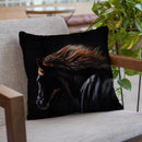 Peruvian Paso Throw Pillow By David Stribbling