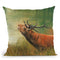 Red Deer Calling I Throw Pillow By David Stribbling