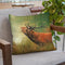Red Deer Calling I Throw Pillow By David Stribbling
