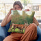 Red Deer Throw Pillow By David Stribbling
