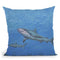 Reef Shark Throw Pillow By David Stribbling